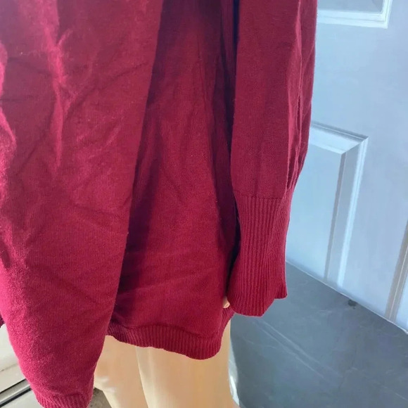 Simply Emma soft cozy comfy woman open Sweater cardigan, plus size 2X Stretch - Picture 7 of 7